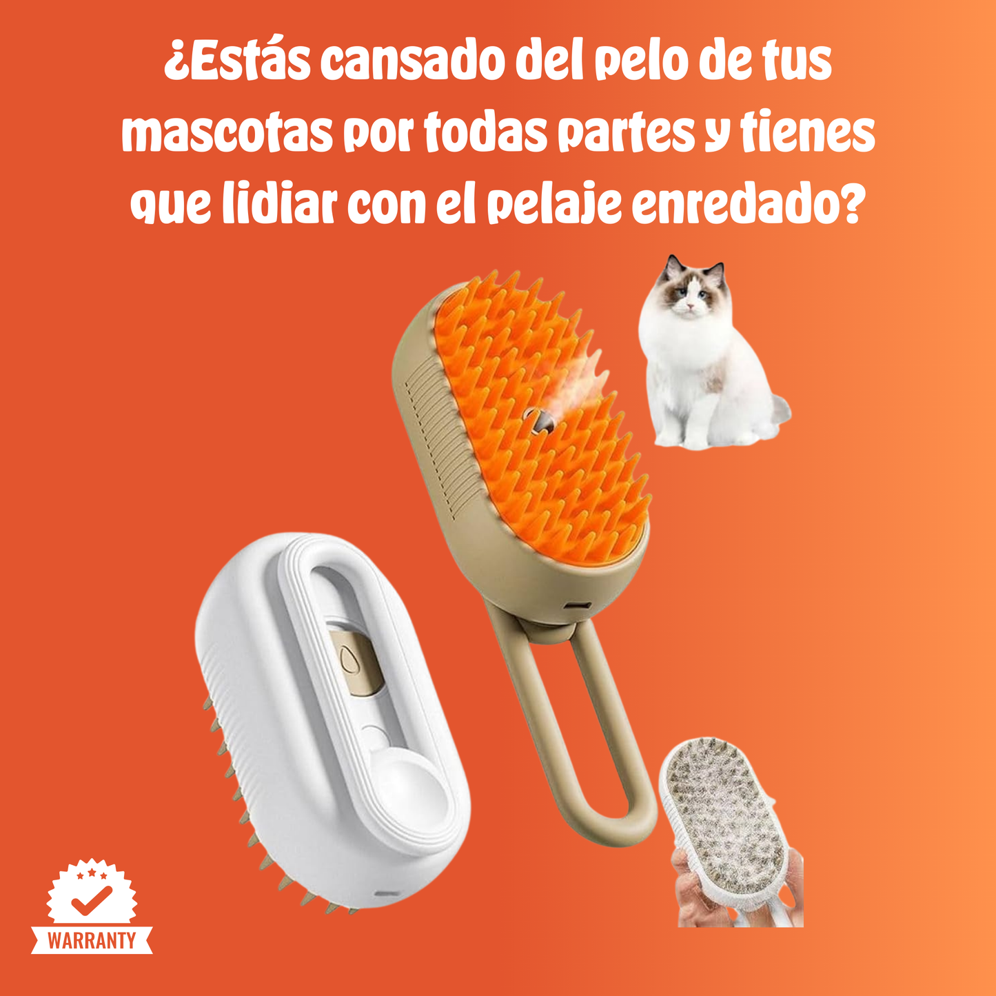 PetGlide™ | Cepilla sin esfuerzo, limpia sin estrés