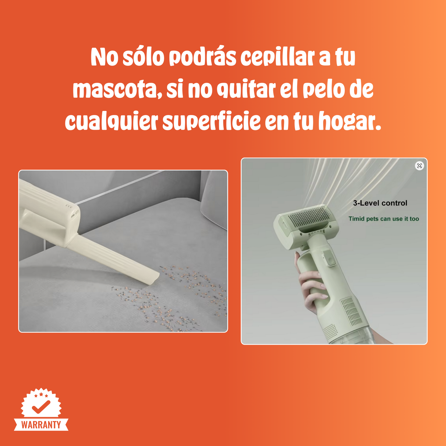 FurVac™ | Aspiradora Profesional para el Pelo de tu Mascota