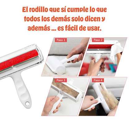 FurSweep™ | Rodillo Reutilizable para Eliminar Pelo de Mascotas