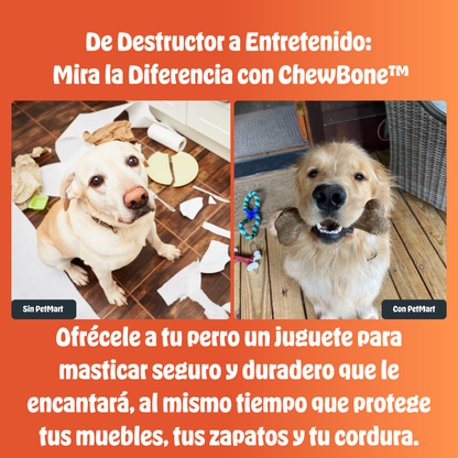 ChewBone™ | El Hueso Indestructible Para Mordidas Fuertes