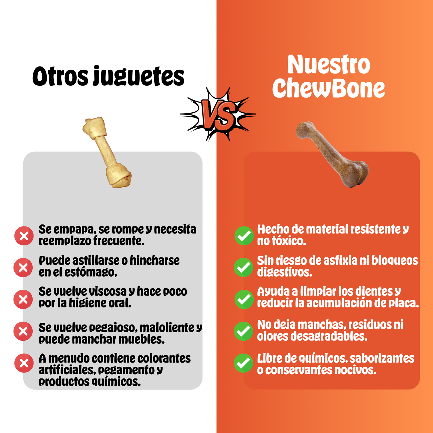 ChewBone™ | El Hueso Indestructible Para Mordidas Fuertes