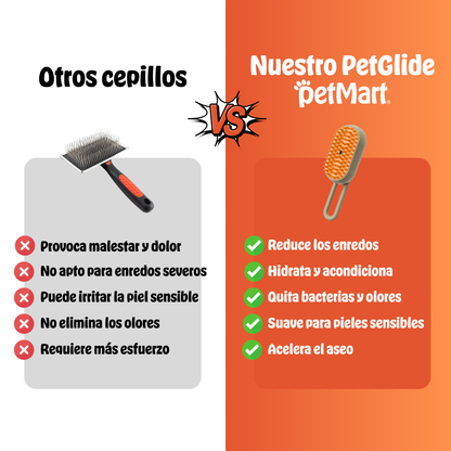 PetGlide™ | Cepilla sin esfuerzo, limpia sin estrés