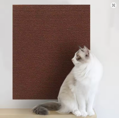 ScratchFlex™ | Alfombra Rascadora Adhesiva para Gatos