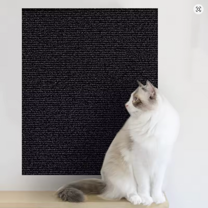 ScratchFlex™ | Alfombra Rascadora Adhesiva para Gatos