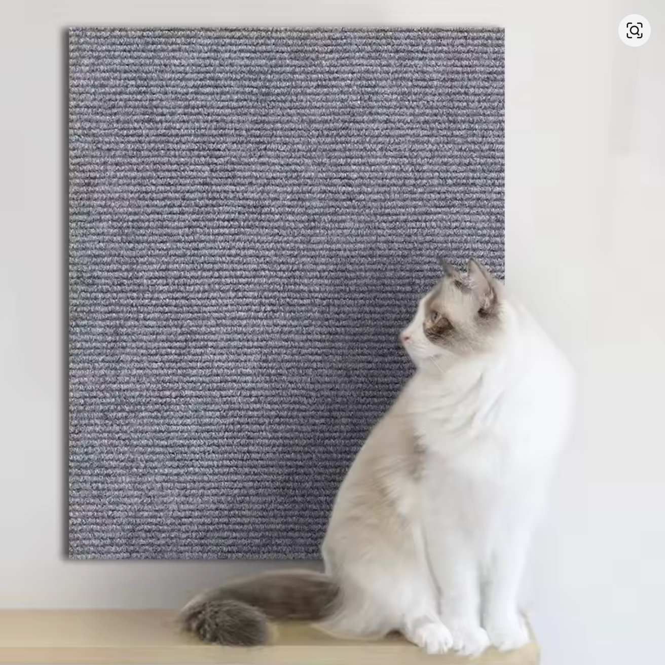 ScratchFlex™ | Alfombra Rascadora Adhesiva para Gatos
