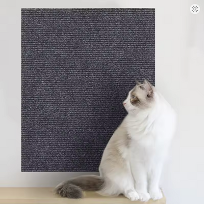 ScratchFlex™ | Alfombra Rascadora Adhesiva para Gatos