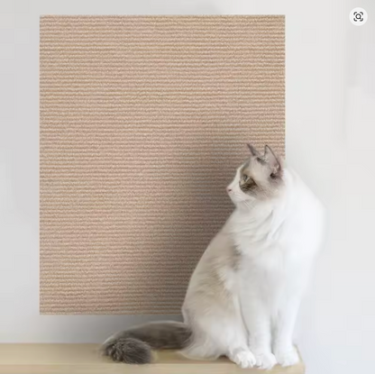 ScratchFlex™ | Alfombra Rascadora Adhesiva para Gatos